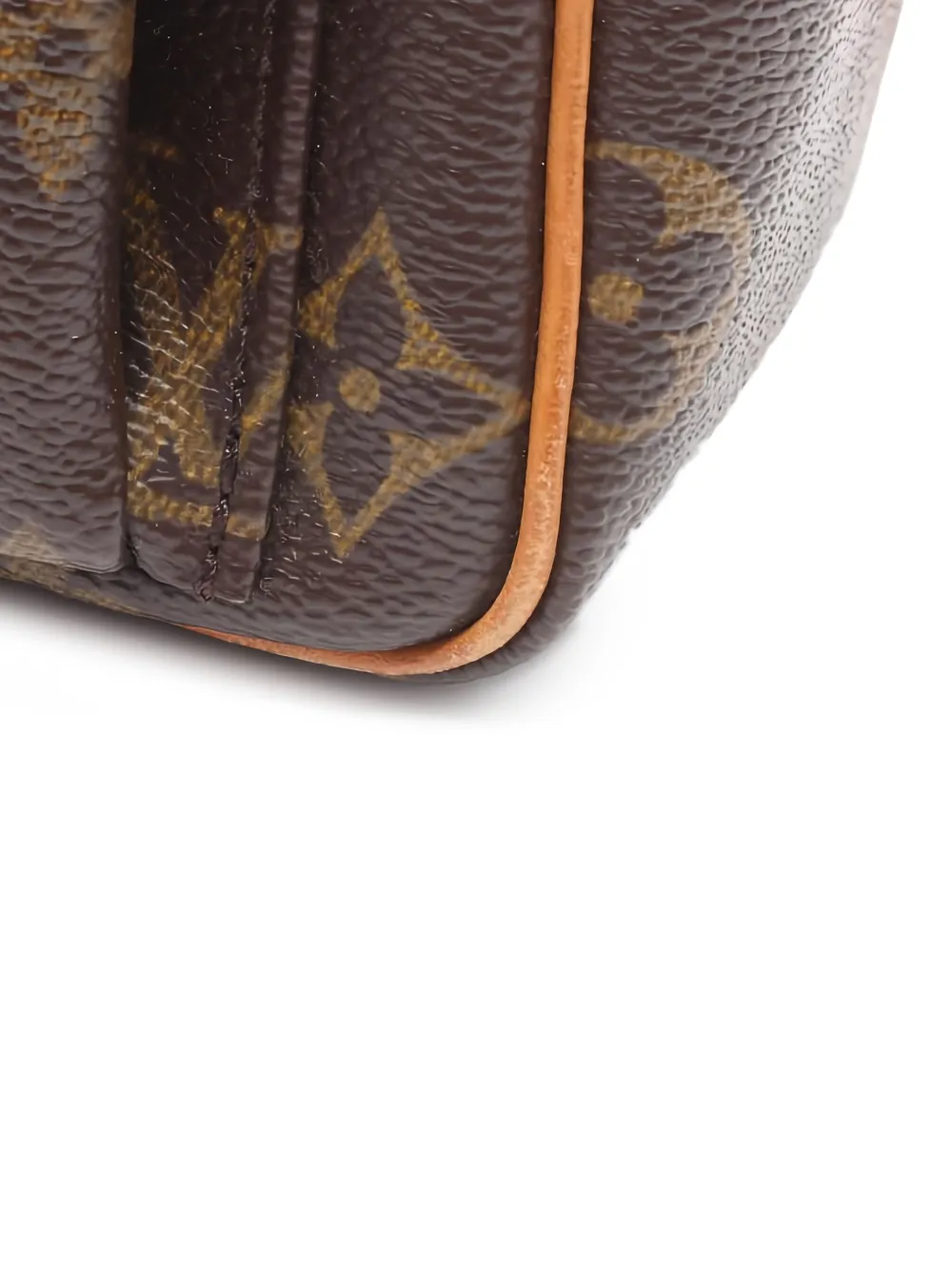 Pre-owned Louis Vuitton Viva Cite Pm Monogram Shoulder Bag In Brown