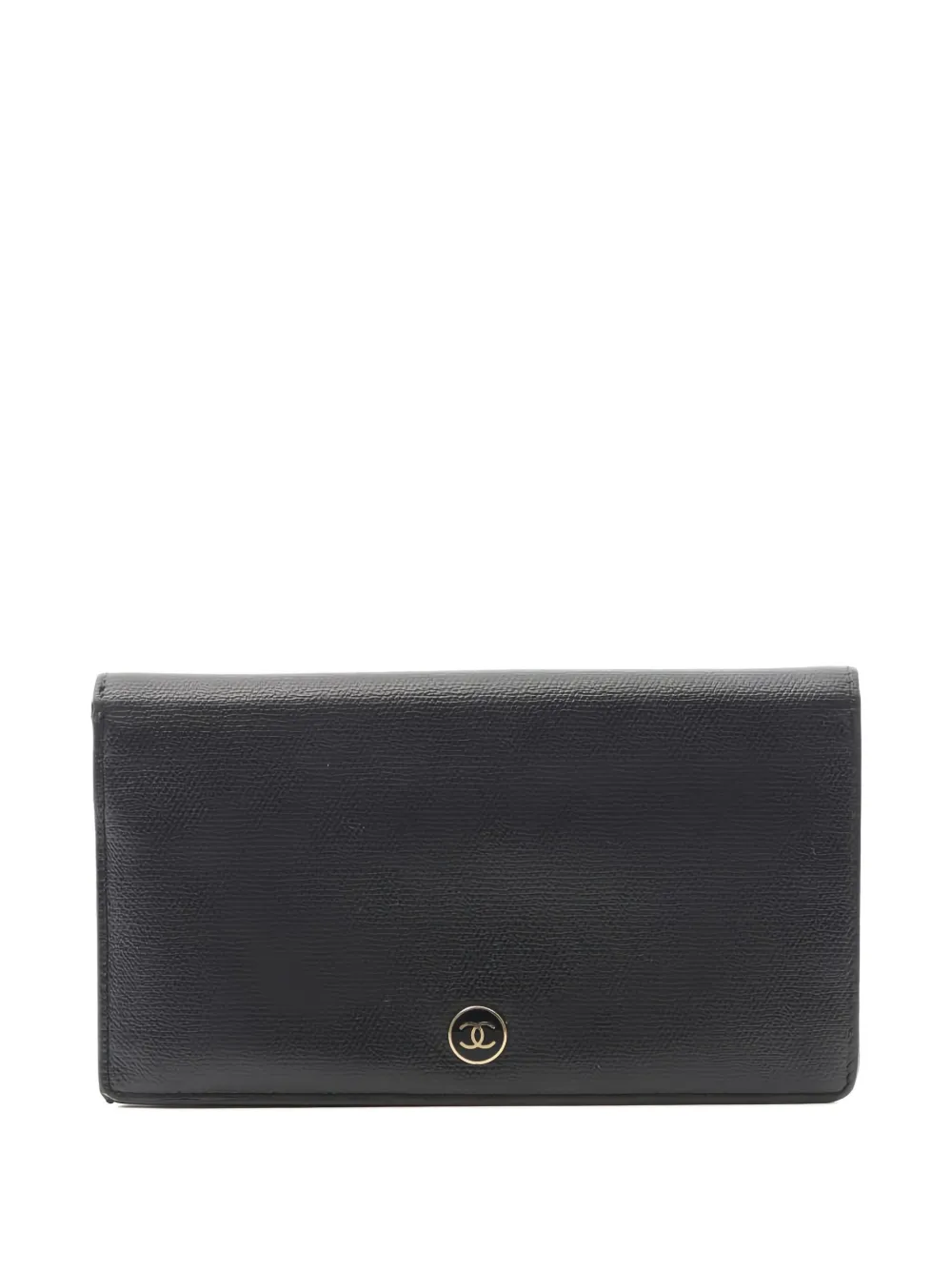 CHANEL Pre-Owned 2003 Coco bi-fold wallet | Black | Image 1