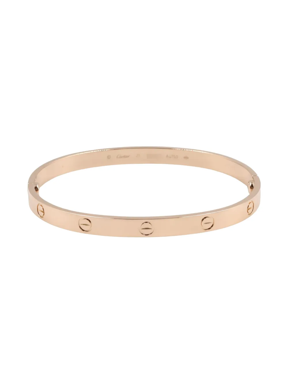 Cartier سوار 'لوف بريث' ذهب وردي عيار 18 2010 | ذهبي | Image 1