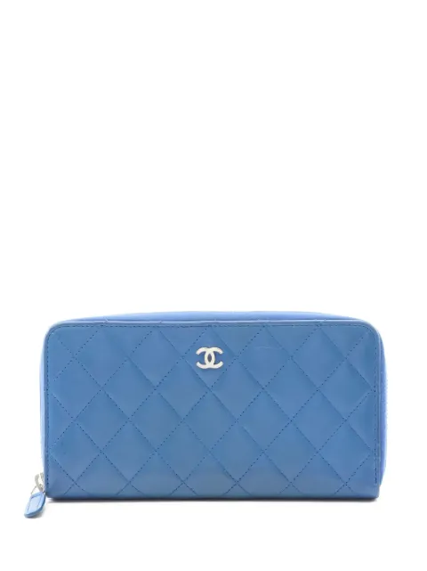 CHANEL Pre-Owned 2016-2017 matelassé wallet