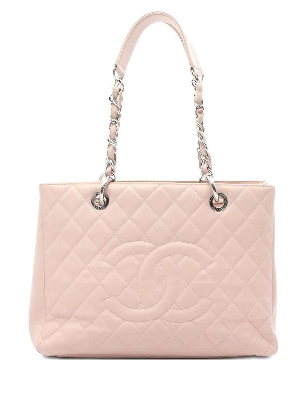 CHANEL Pre-Owned 2013-2014 diamond-quilted shoulder bag | Pink | Image 1