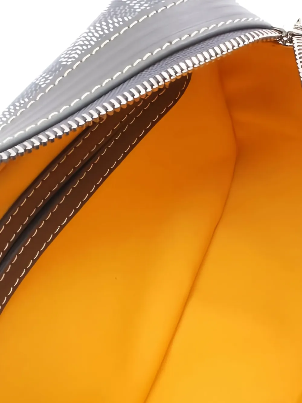 Pre-owned Goyard Cap Vert Pm Shoulder Bag In Gray