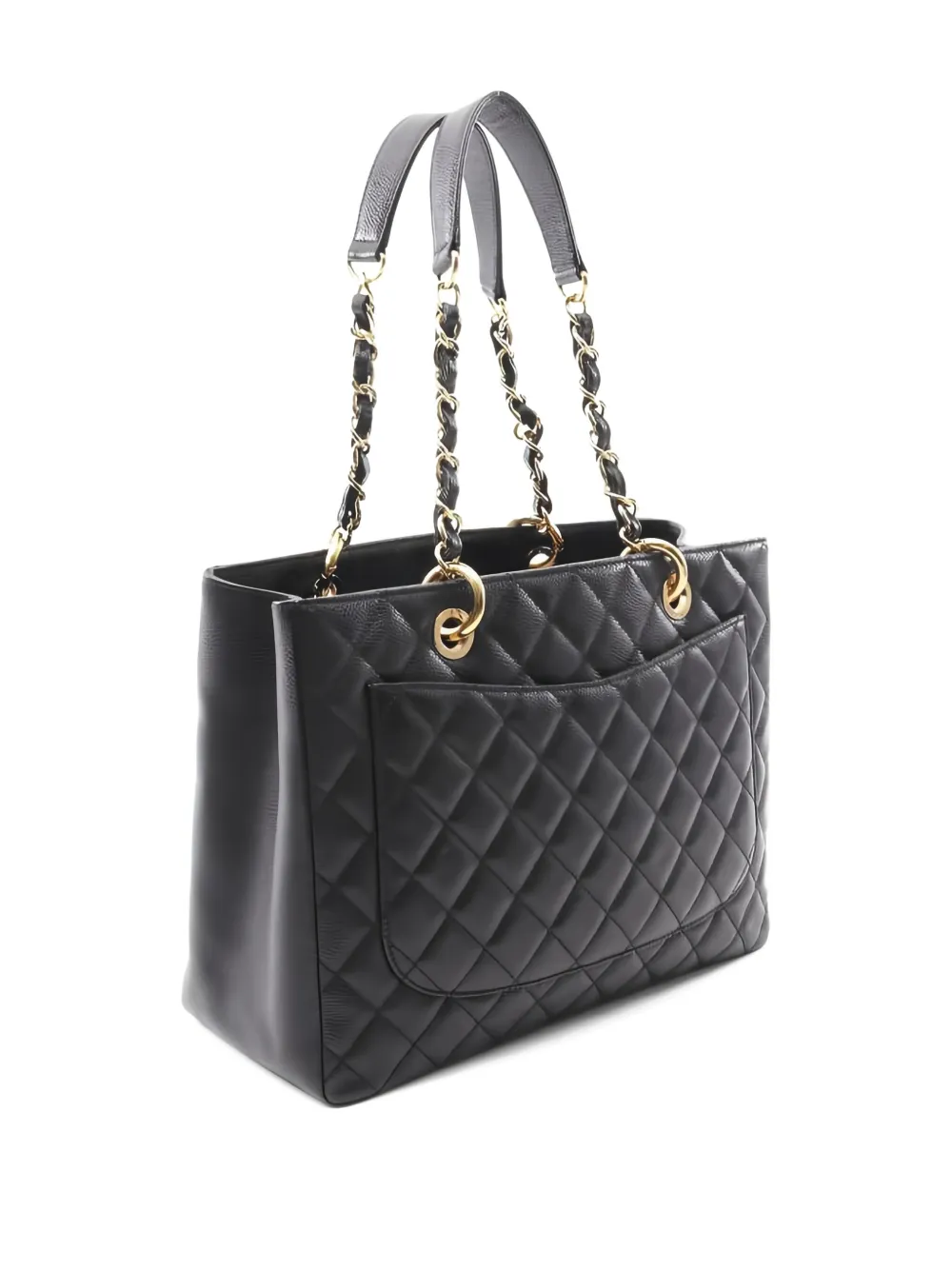 CHANEL Pre-Owned 2012-2013 マトラッセ ショルダーバッグ - ブラック CHANEL Pre-Owned 2012-2013 マトラッセ ショルダーバッグ - ブラック