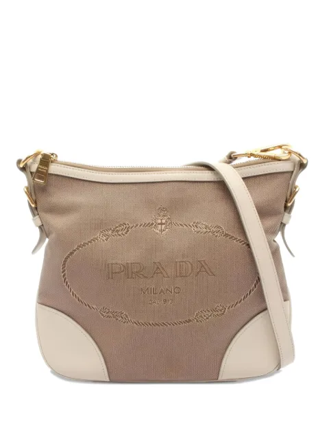 Prada Pre-Owned jacquard shoulder bag