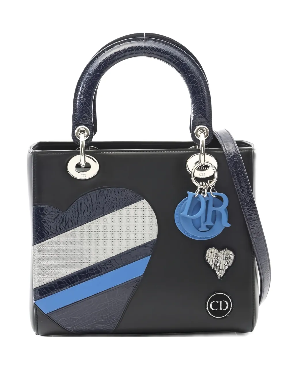 Christian Dior Pre-Owned Lady Dior handbag - ブラック Christian Dior Pre-Owned Lady Dior handbag - ブラック