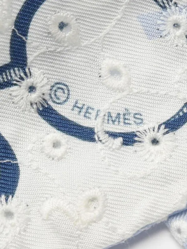 Hermès Pre-Owned 1920 Do Re Boucles ツイリー スカーフ