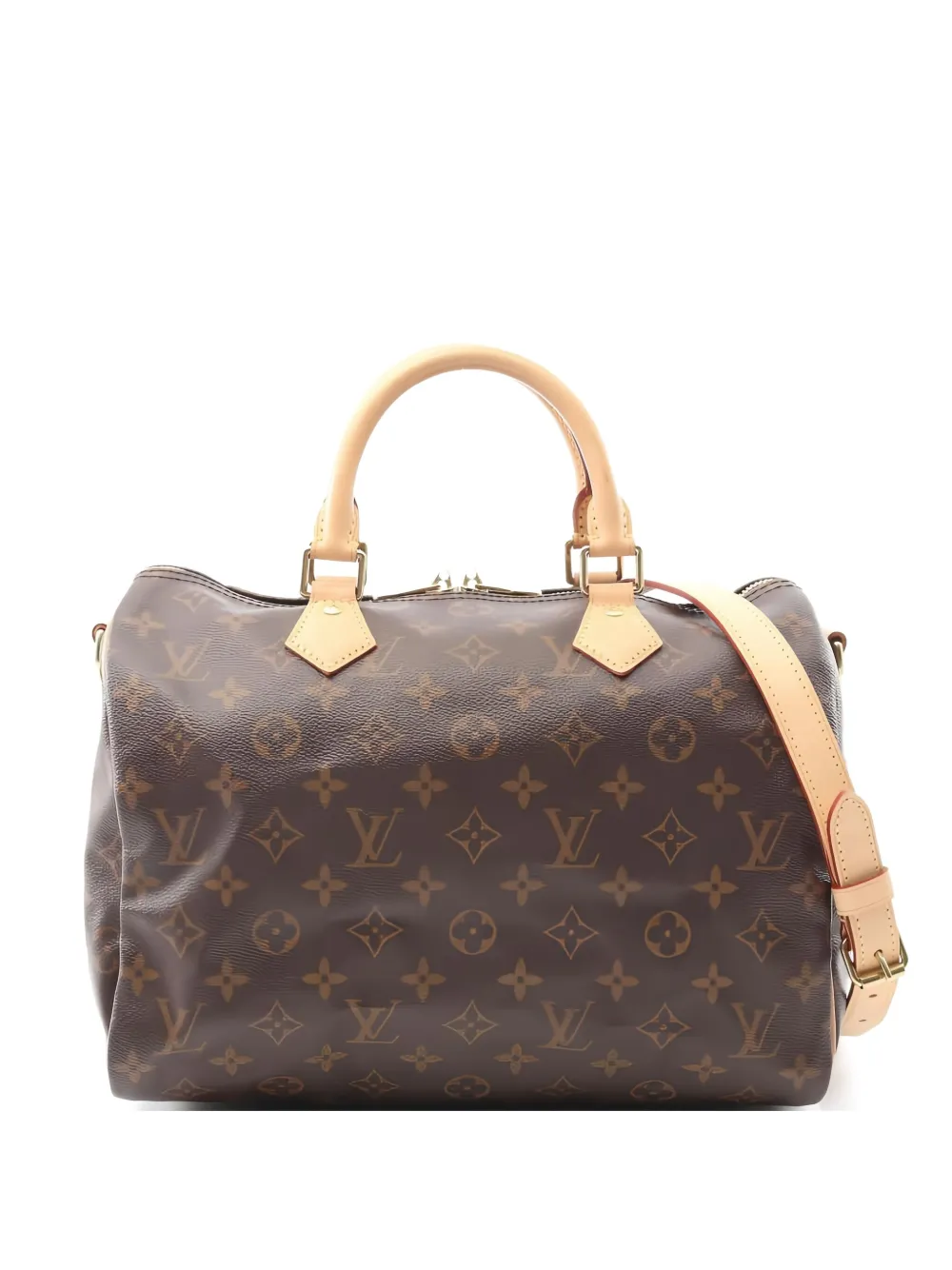 Louis Vuitton Pre-Owned スピーディ バンドリエール 30 2way ハンドバッグ - ブラウン Louis Vuitton Pre-Owned スピーディ バンドリエール 30 2way ハンドバッグ - ブラウン
