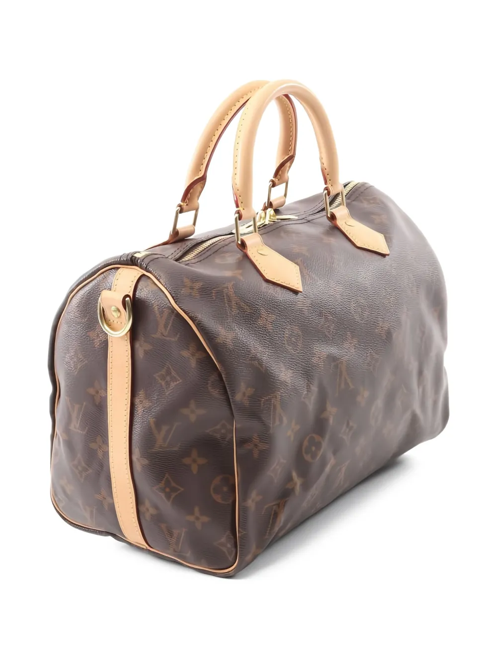 Pre-owned Louis Vuitton Speedy Bandoulière 30 Two-way Handbag In Brown