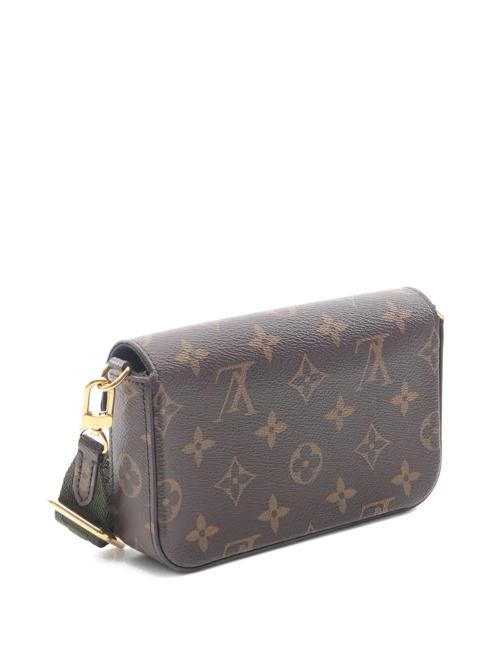 Pre-owned Louis Vuitton 2020 Felicie Monogram Shoulder Bag In Brown