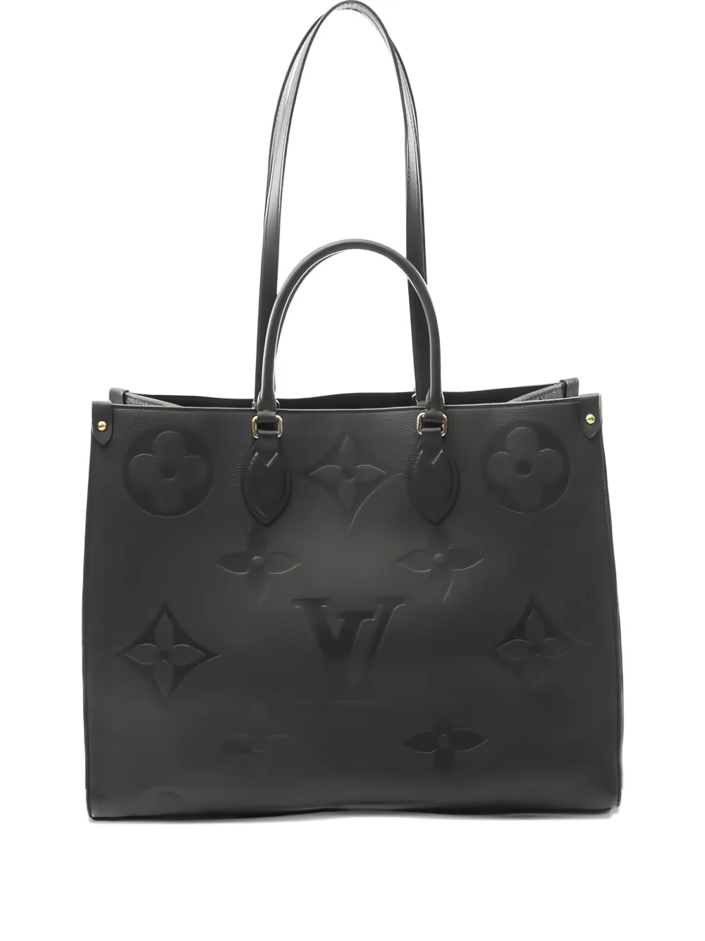 Louis Vuitton Pre-Owned オンザゴー モノグラム ハンドバッグ - ブラック Louis Vuitton Pre-Owned オンザゴー モノグラム ハンドバッグ - ブラック