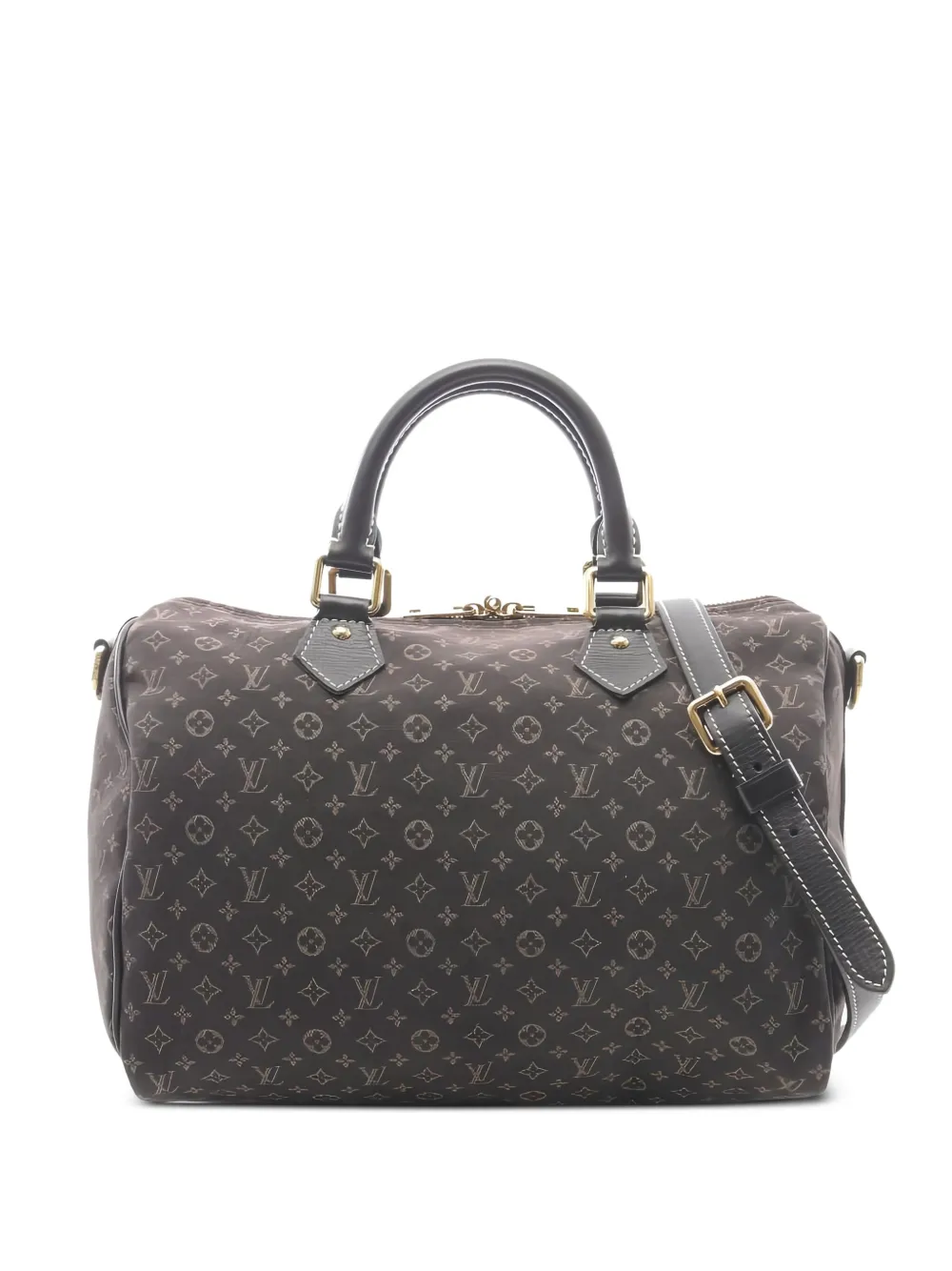 Pre-owned Louis Vuitton 2010 Speedy 30 Monogram Handbag In Brown