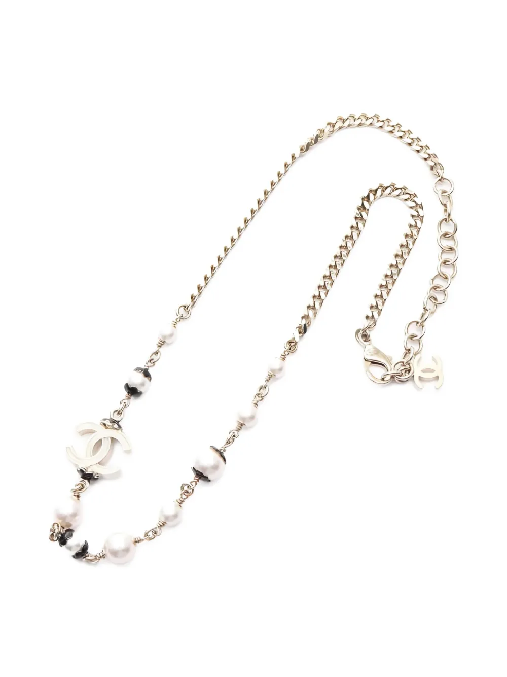 CHANEL Pre-Owned ココマーク ネックレス - ゴールドトーン CHANEL Pre-Owned ココマーク ネックレス - ゴールドトーン