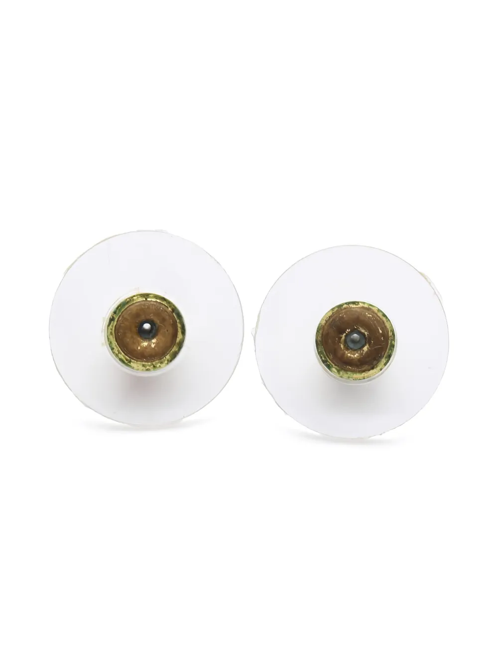 Interlocking Cc Rhinestone-Embellished Earrings