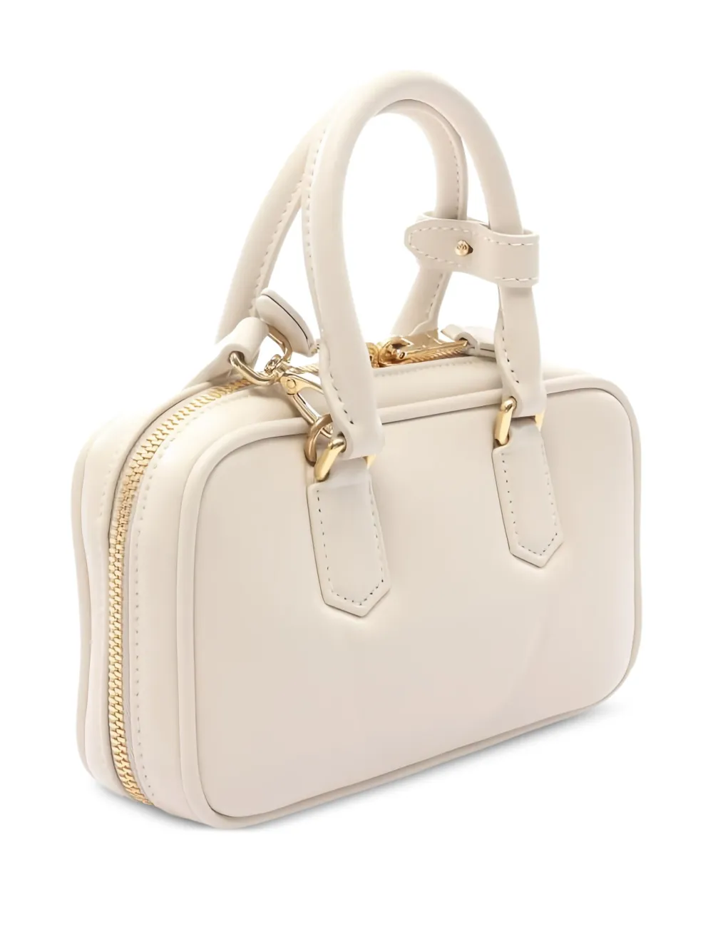 Pre-owned Miu Miu Accardi Mini Bag In Neutral