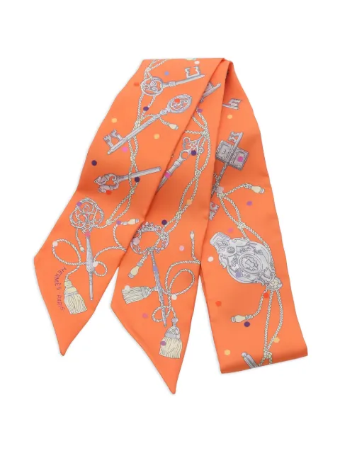 Hermès Pre-Owned 2020s es Cles A Pois printed scarf