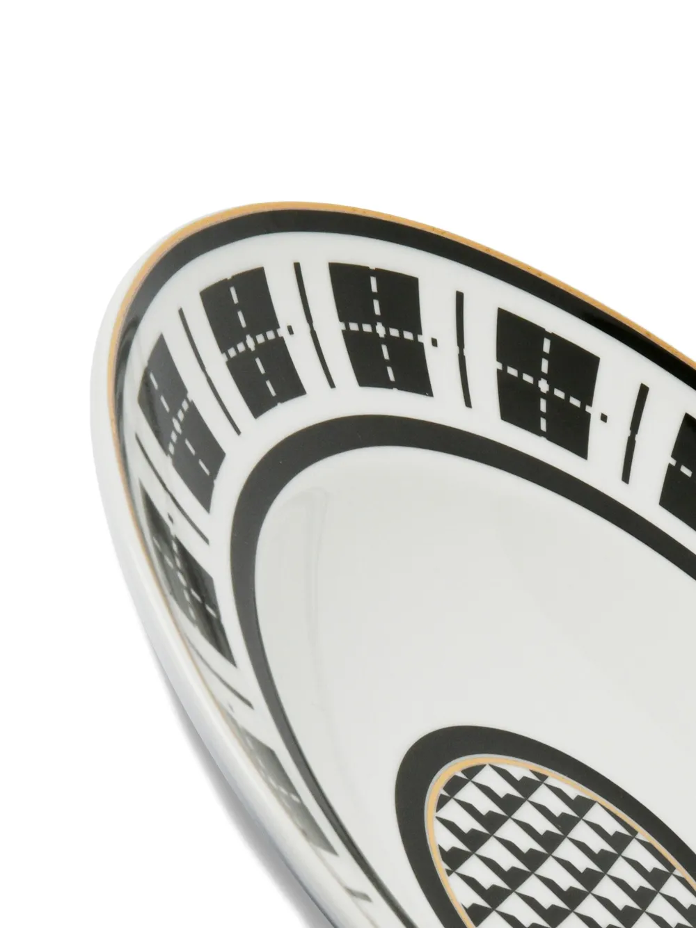 BACI MILANO Optical geometric-patterned bowl (30cm) | Tableware | Image 2