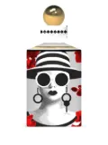 BACI MILANO Magnum printed bottle - White
