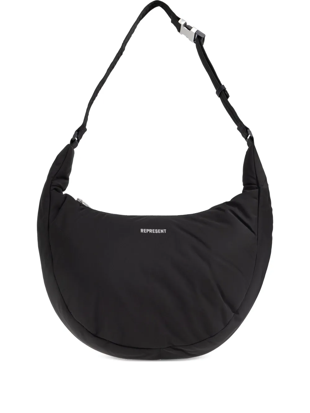Represent adjustable strap shoulder bag | Black | Image 1