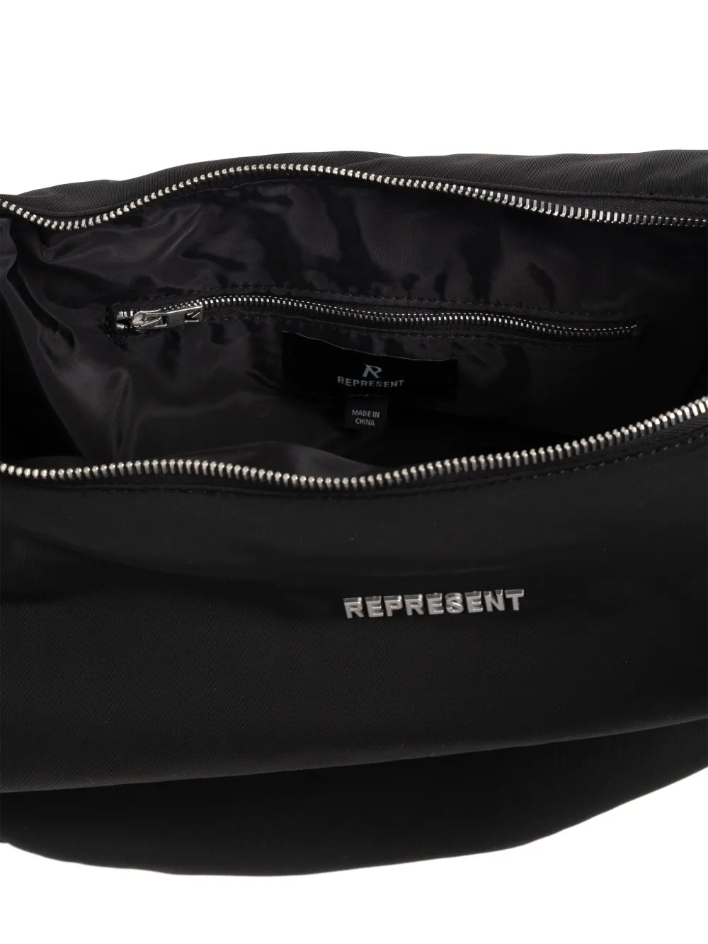 Represent Schoudertas met verstelbare band Zwart