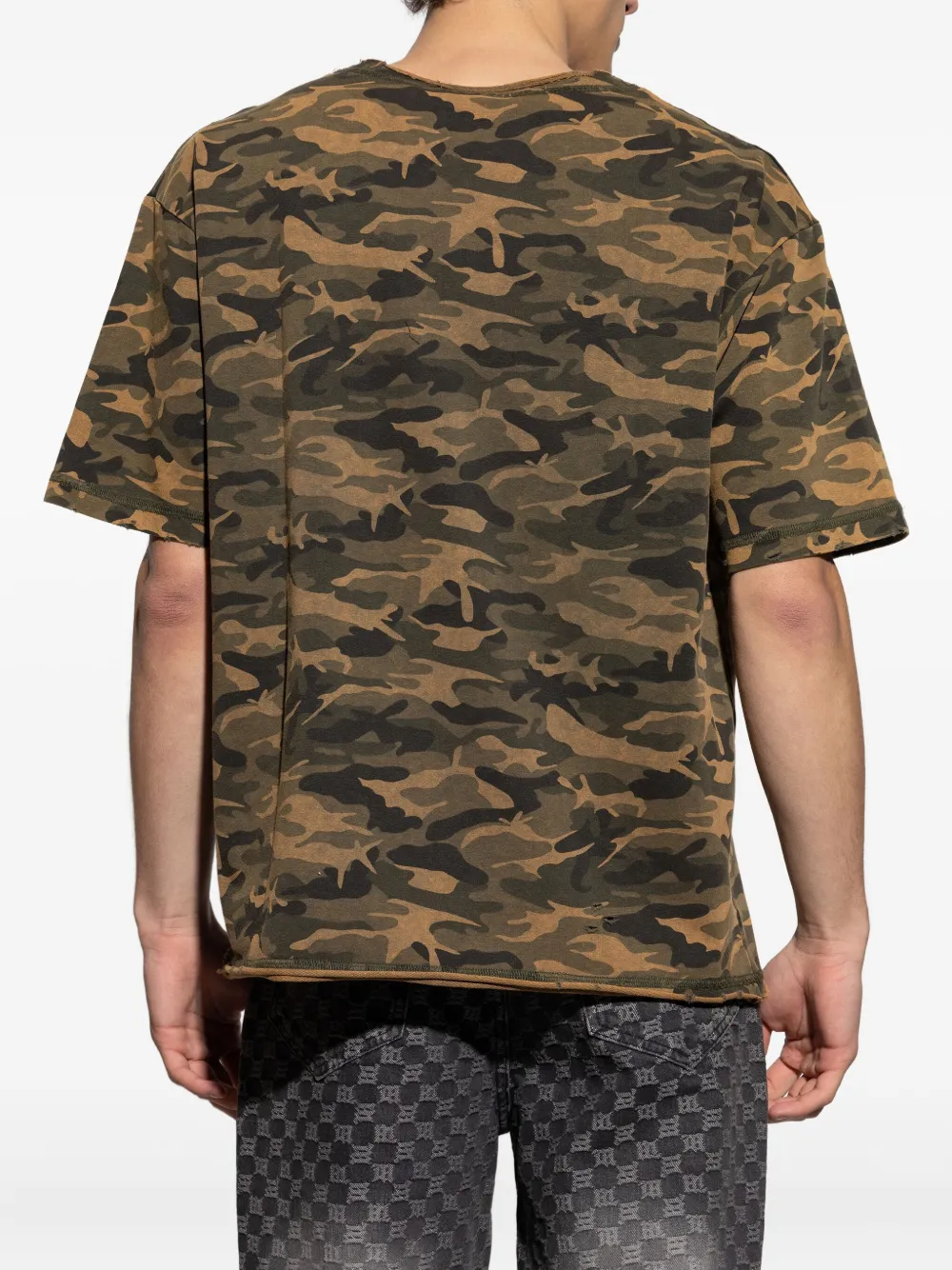 MISBHV T-shirt met Warszawa-print Groen