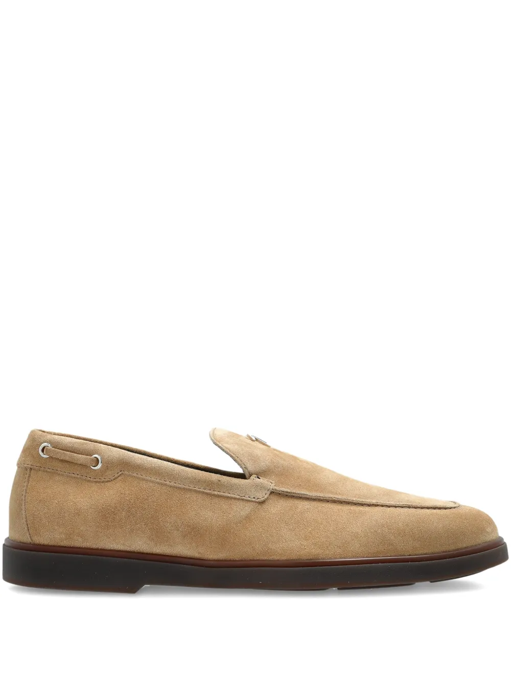 Giuseppe Zanotti suede loafers - ブラウン Giuseppe Zanotti suede loafers - ブラウン