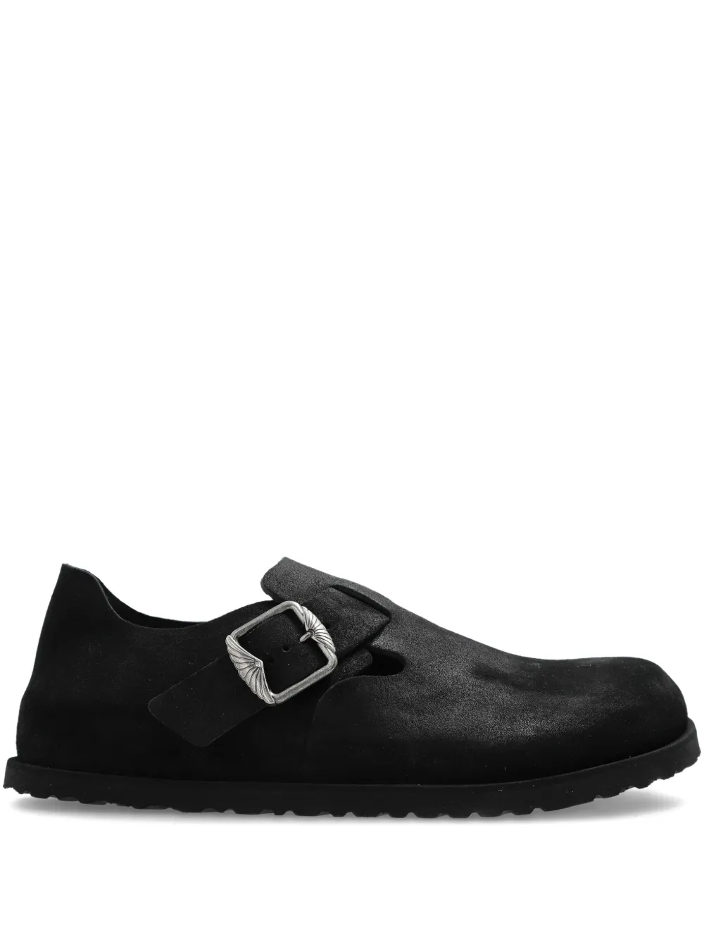Birkenstock London suede loafers Zwart