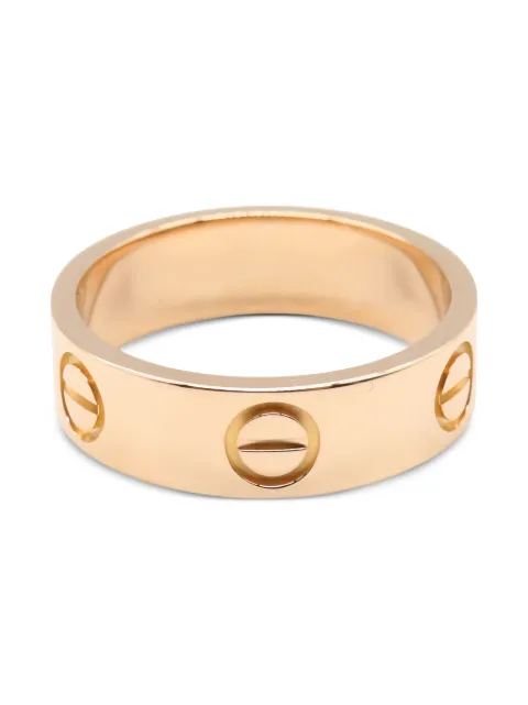 Cartier 18K rose gold Love ring