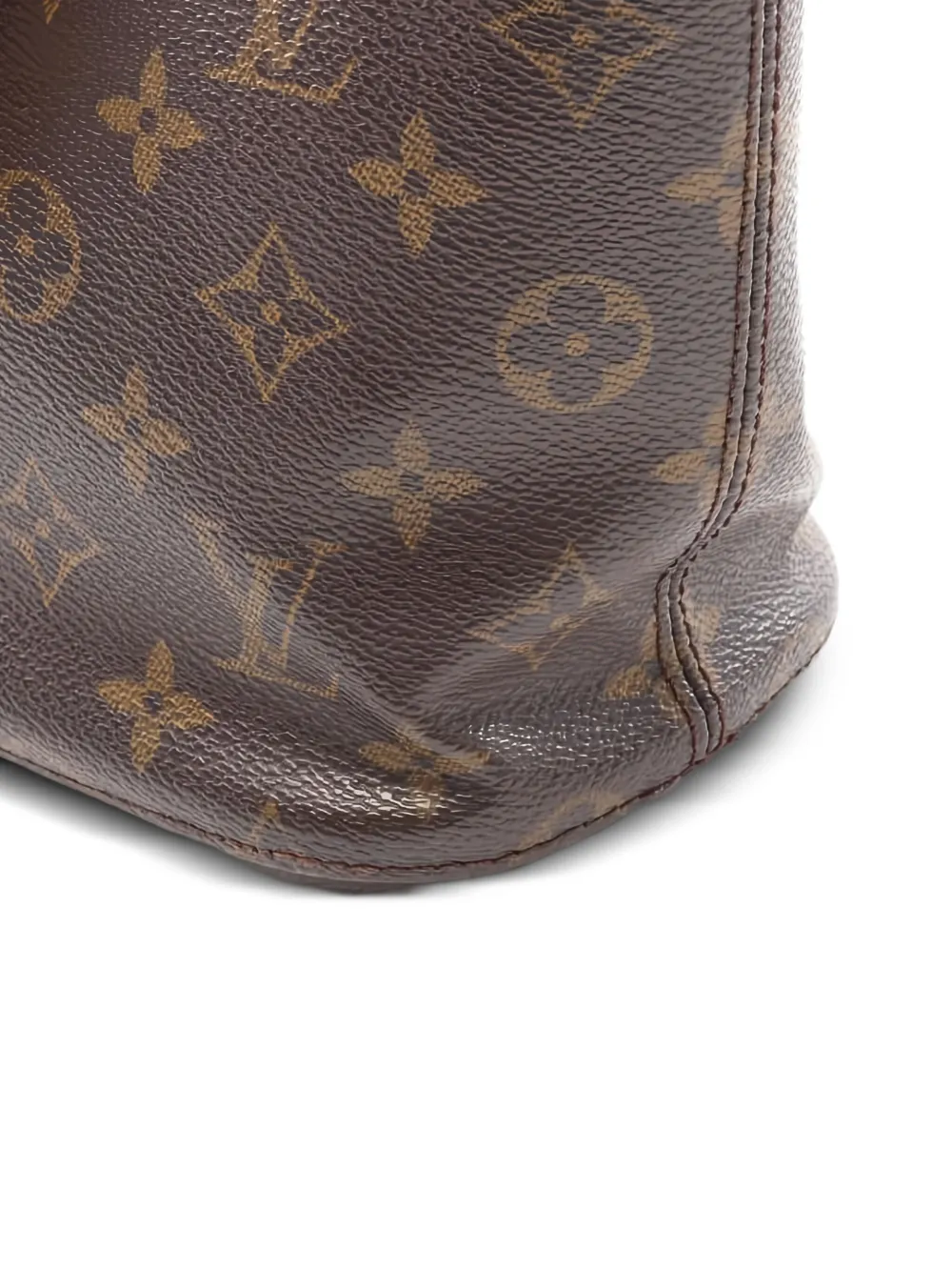 Pre-owned Louis Vuitton Vivian Gm Shoulder Bag In Brown