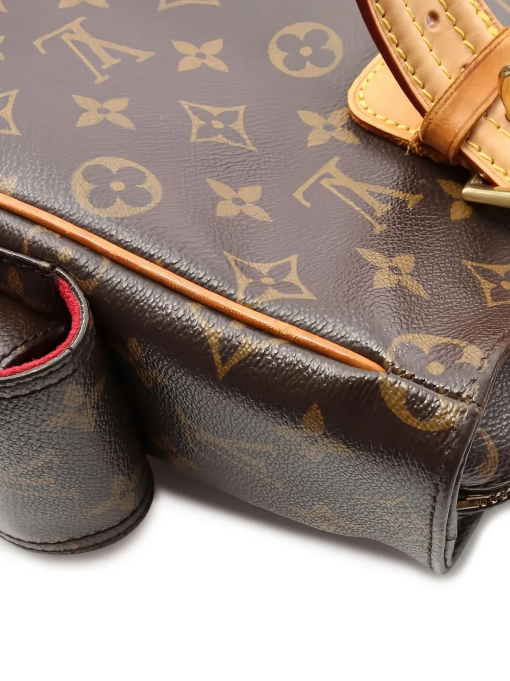 Pre-owned Louis Vuitton Multipli-cite Handbag In Brown