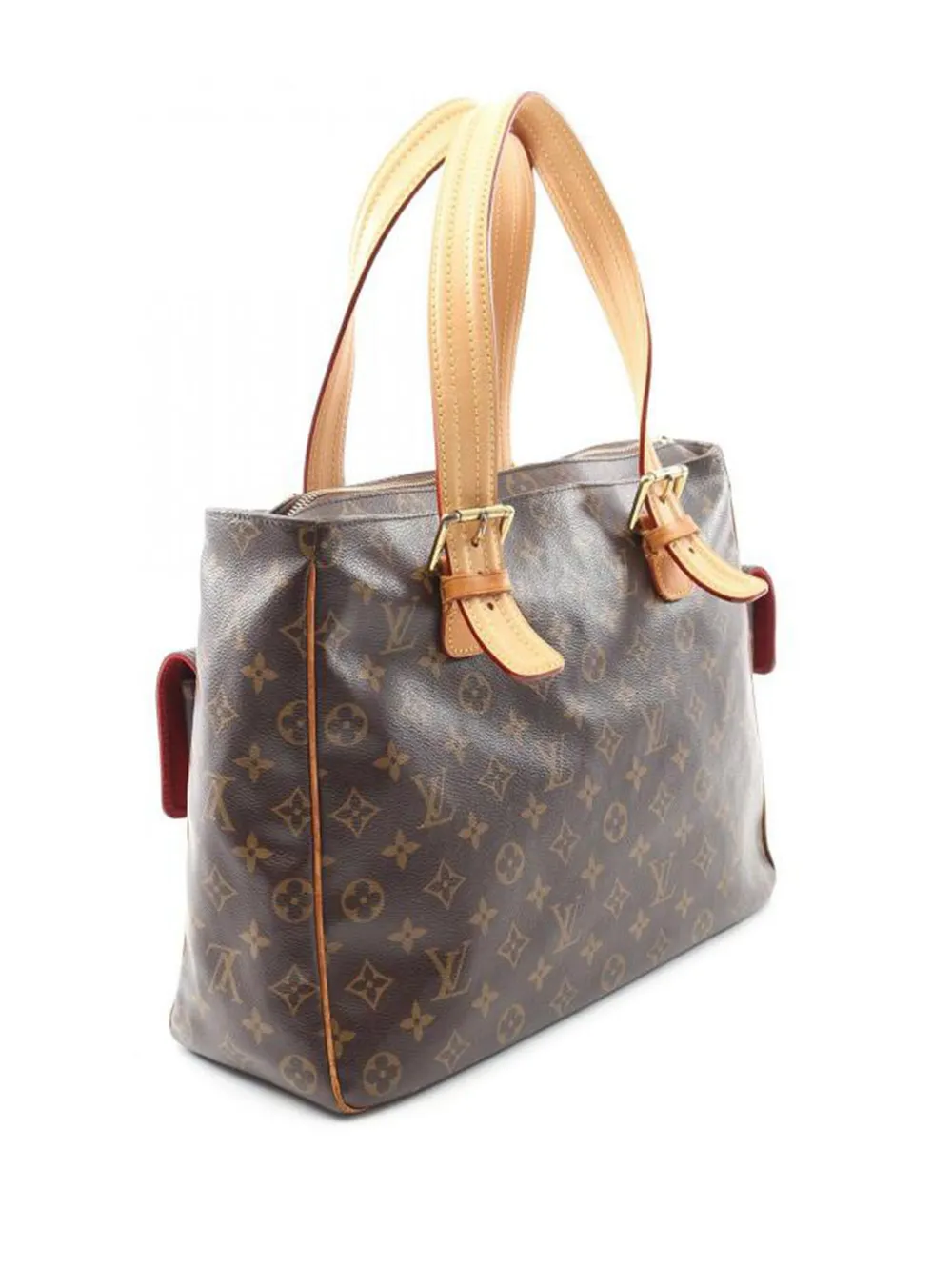 Pre-owned Louis Vuitton Multipli-cite Handbag In Brown