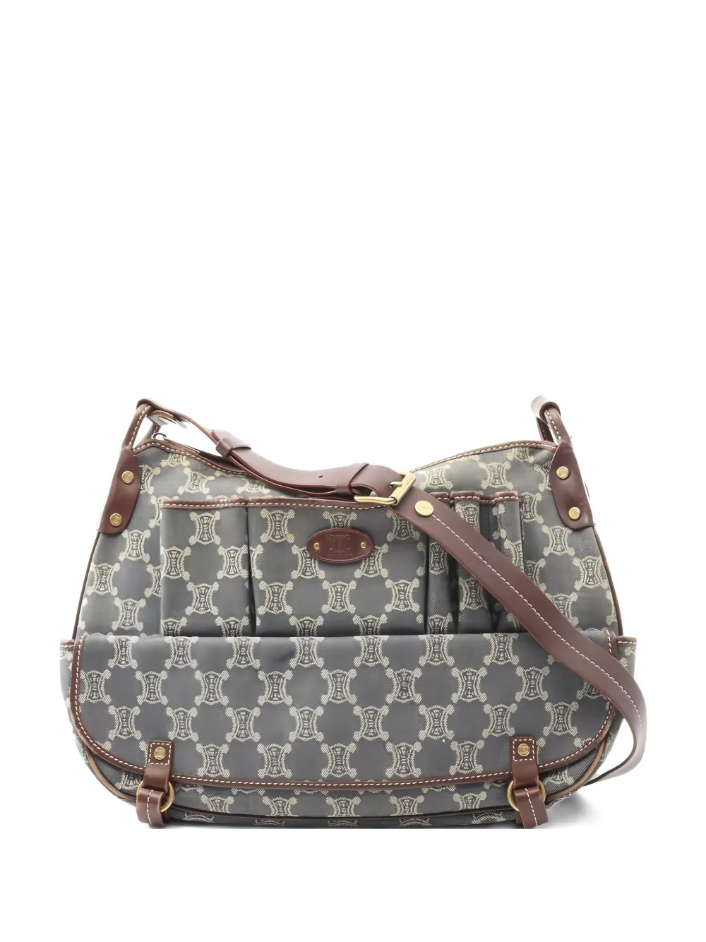 Celine Pre-Owned bolsa de hombro con estampado Macadam | gris | Image 1