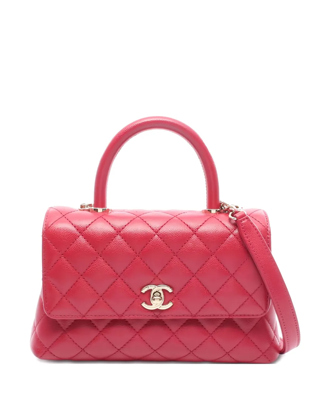 CHANEL Pre-Owned マテラッセ ハンドバッグ - レッド CHANEL Pre-Owned マテラッセ ハンドバッグ - レッド
