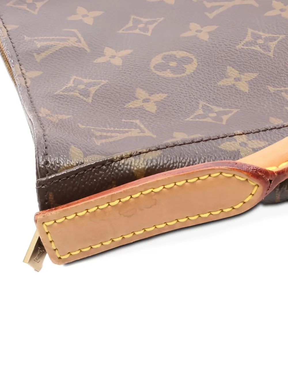 Pre-owned Louis Vuitton Looping Gm Monogram Shoulder Bag In Brown
