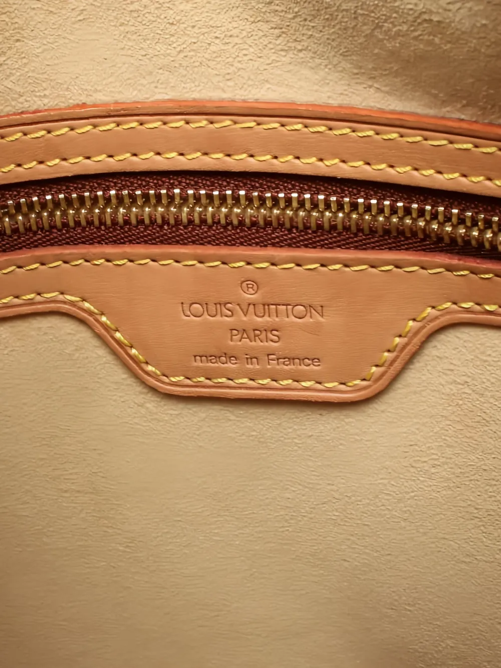 Pre-owned Louis Vuitton Looping Gm Monogram Shoulder Bag In Brown