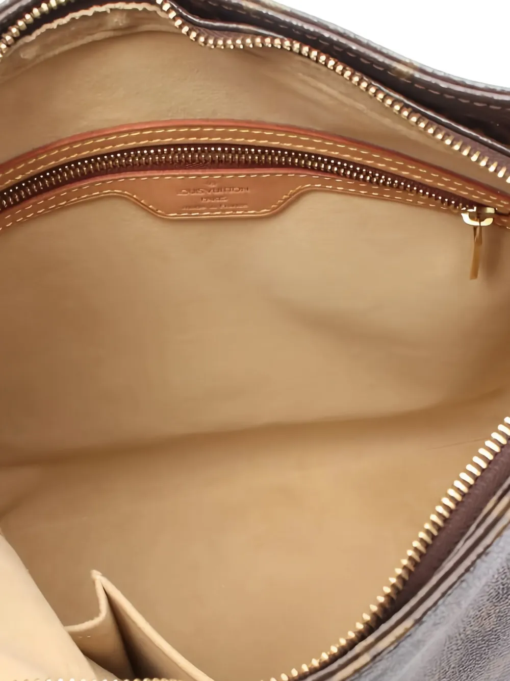 Pre-owned Louis Vuitton Looping Gm Monogram Shoulder Bag In Brown