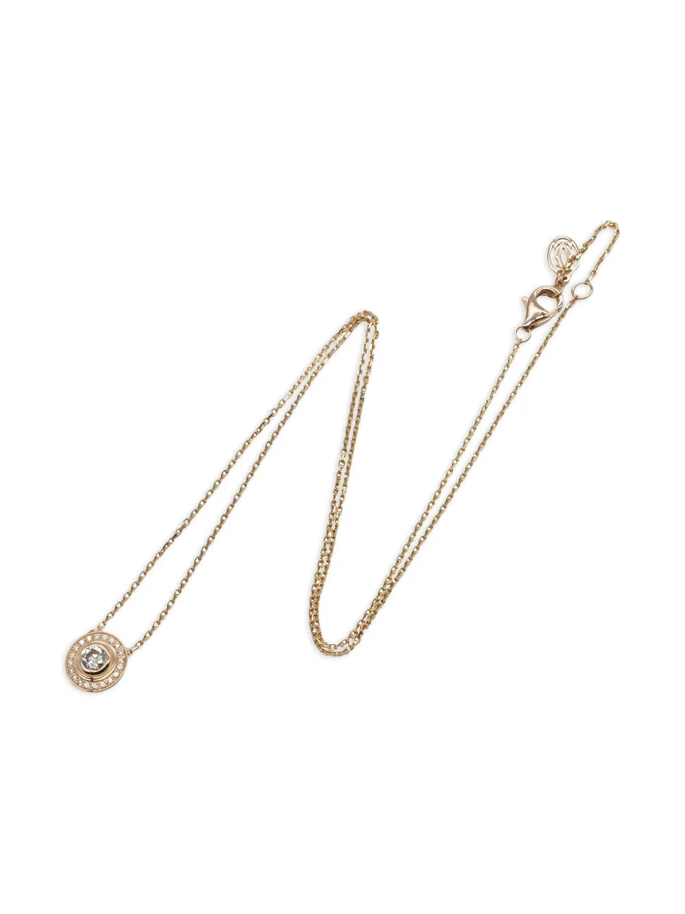 Cartier ダムール ダイヤモンド ネックレス 18Kローズゴールド - ゴールドトーン Cartier ダムール ダイヤモンド ネックレス 18Kローズゴールド - ゴールドトーン