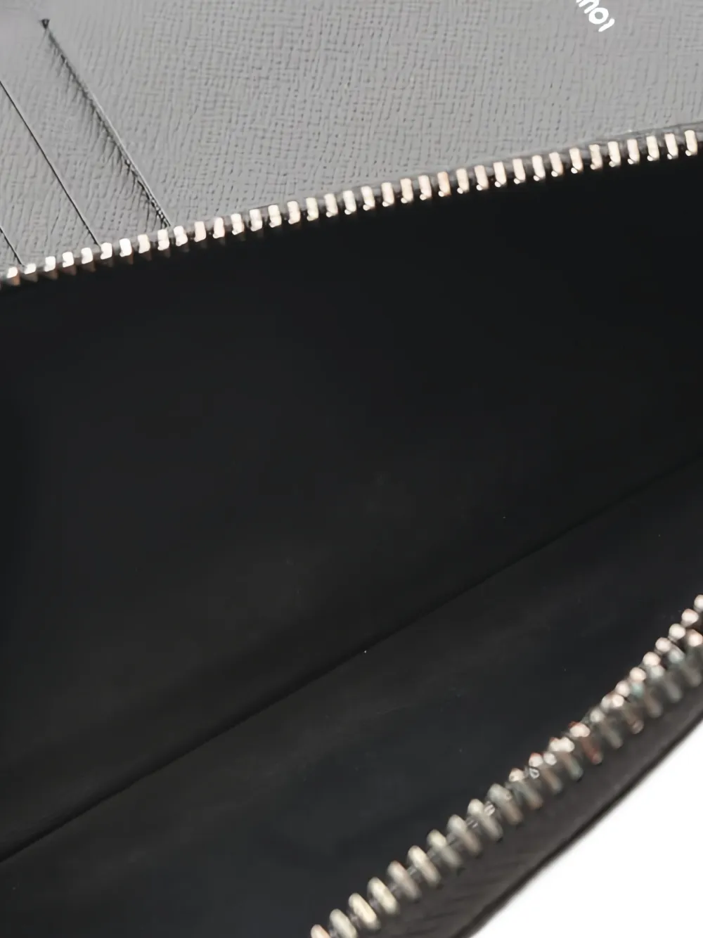 Pre-owned Louis Vuitton Zippy Vertical Wallet In Black