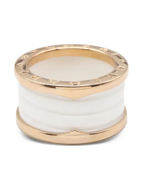 Bvlgari Pre-Owned 18K yellow gold B-zero1 ring