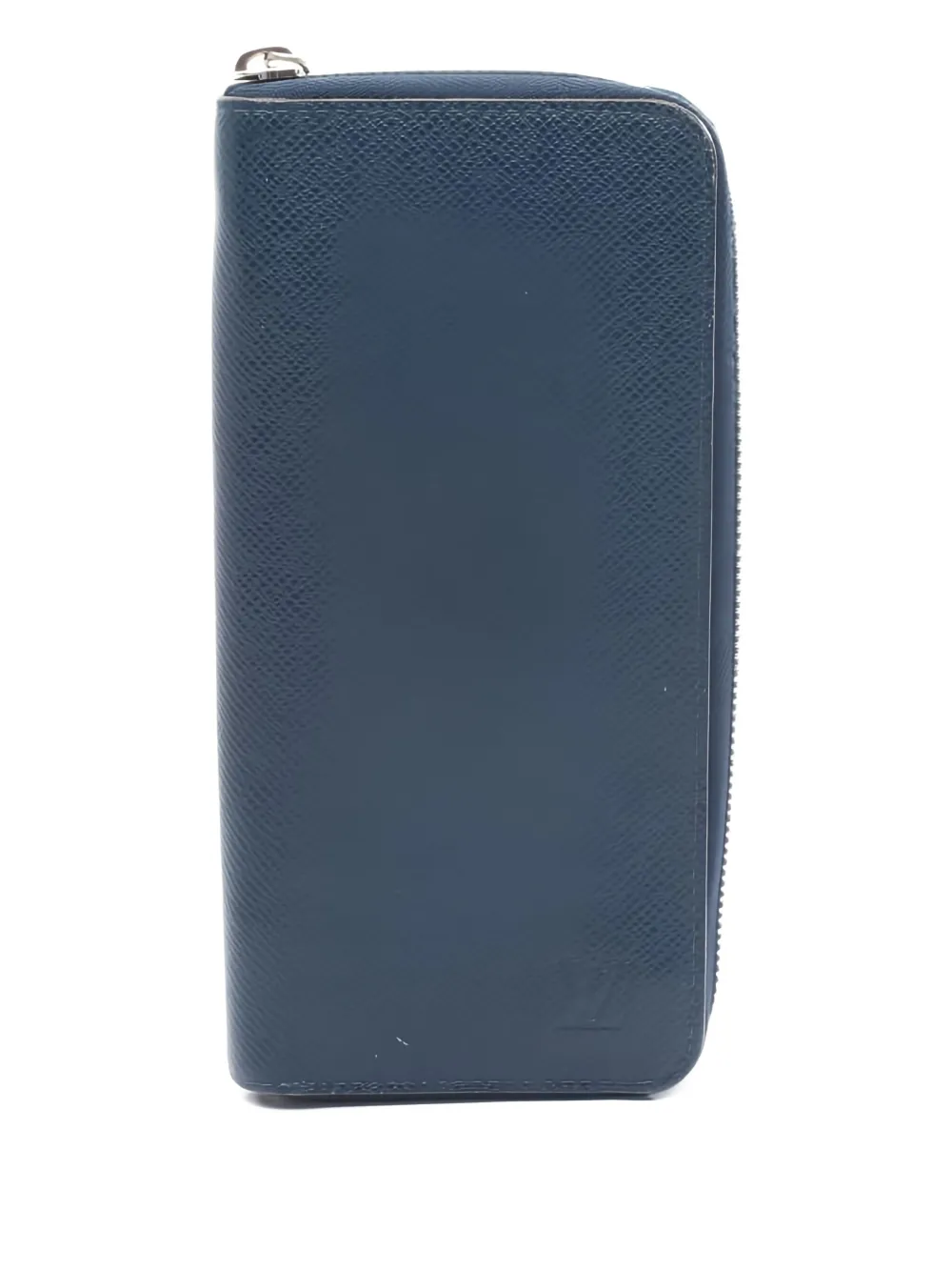 Louis Vuitton Pre-Owned Portafoglio verticale in pelle - Blu