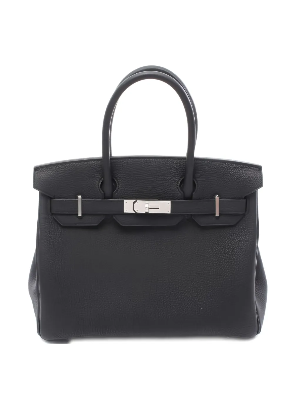 Pre-owned Hermes Birkin 30 Handbag In Black