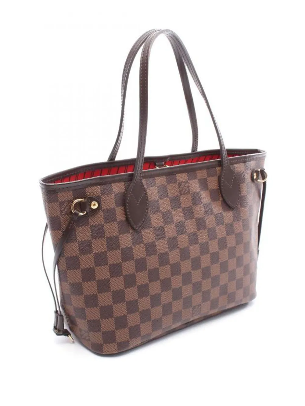 Pre-owned Louis Vuitton Neverfull Pm Tote Bag In Brown