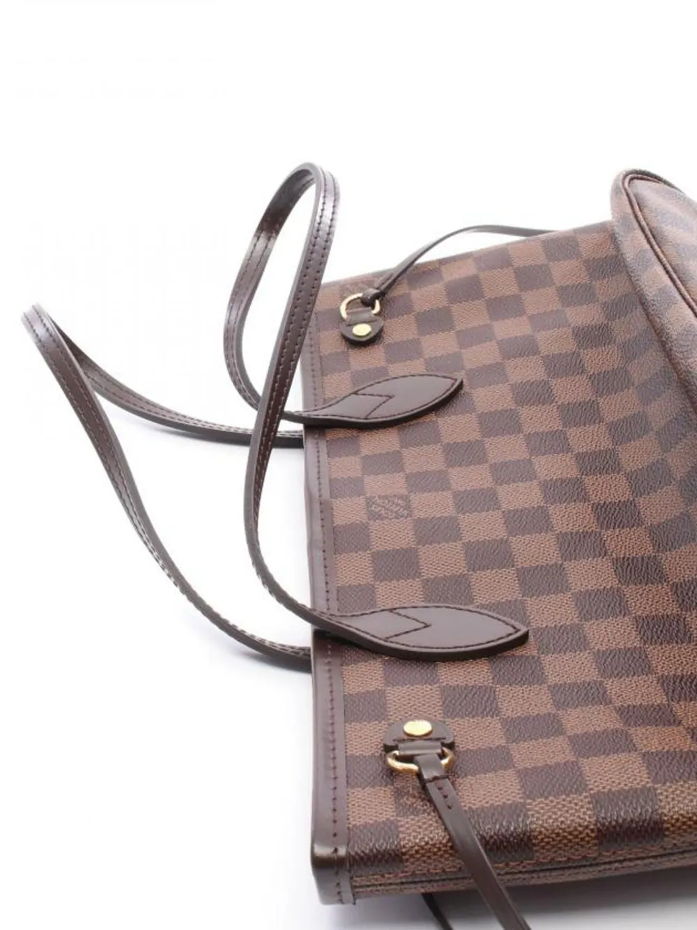 Pre-owned Louis Vuitton Neverfull Pm Tote Bag In Brown