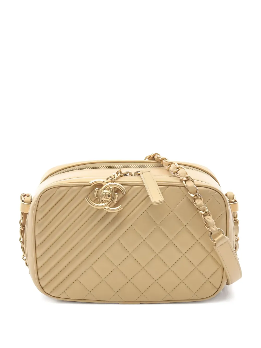 CHANEL Pre-Owned ココボーイ ショルダーバッグ - ニュートラル CHANEL Pre-Owned ココボーイ ショルダーバッグ - ニュートラル