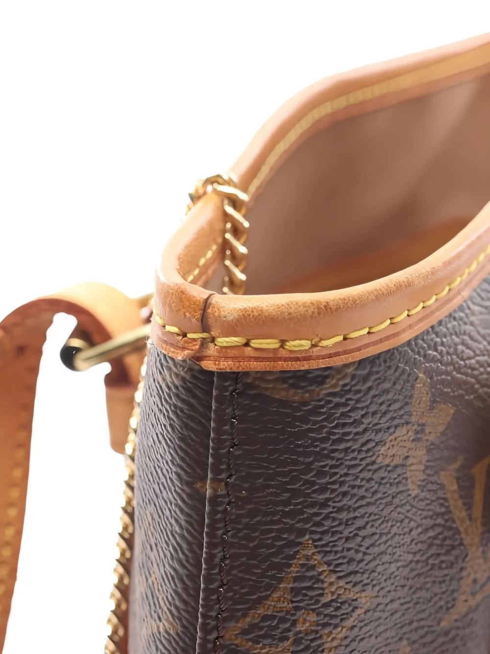 Pre-owned Louis Vuitton Bucket Pm Handbag In Brown