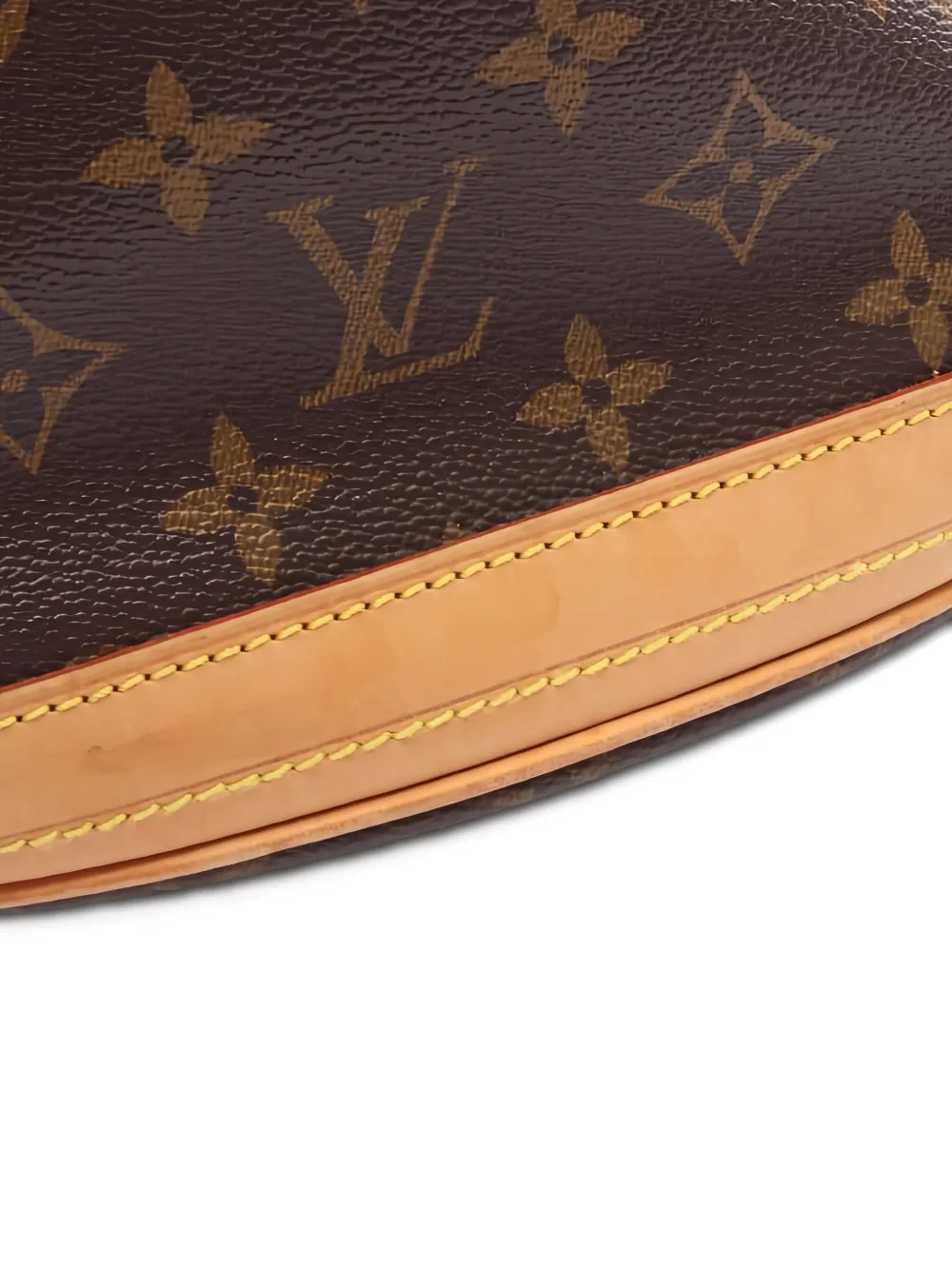 Pre-owned Louis Vuitton Bucket Pm Handbag In Brown