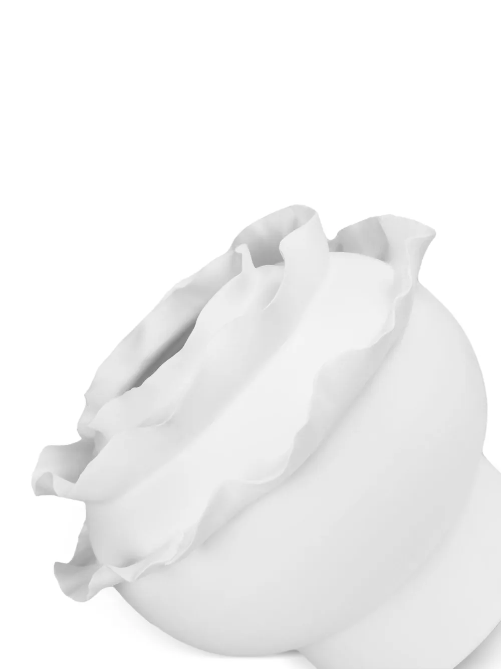 BACI MILANO ruffled vase | White | Image 1