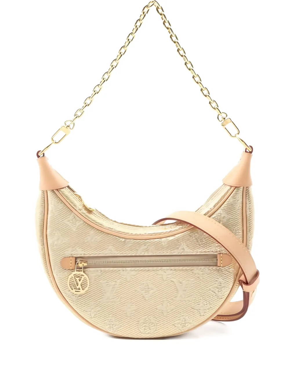 Louis Vuitton Pre-Owned レザーショルダーバッグ - ゴールドトーン Louis Vuitton Pre-Owned レザーショルダーバッグ - ゴールドトーン