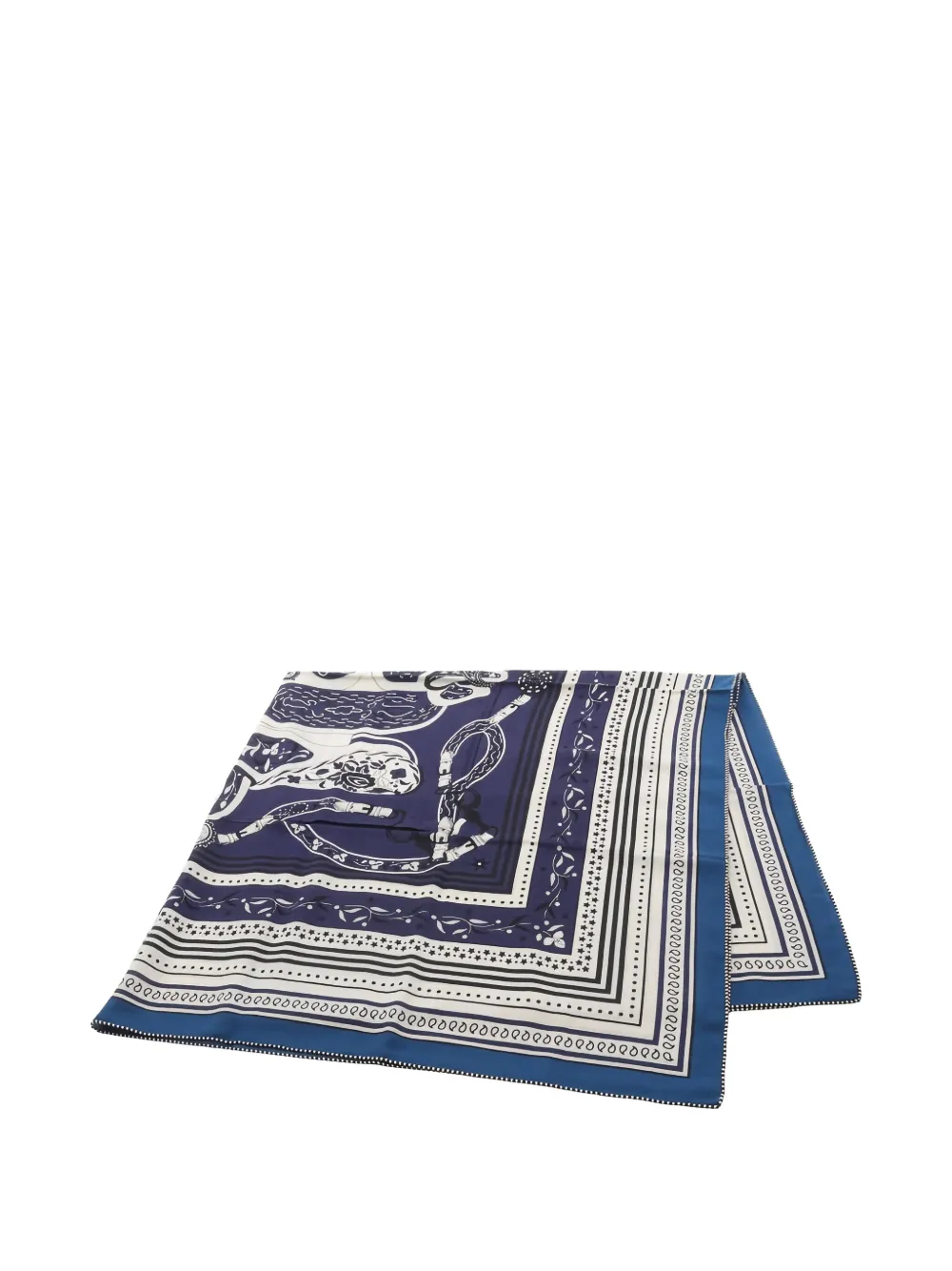Hermès Pre-Owned 2010 Festival des Amazones 140 scarf | Blue | Image 1