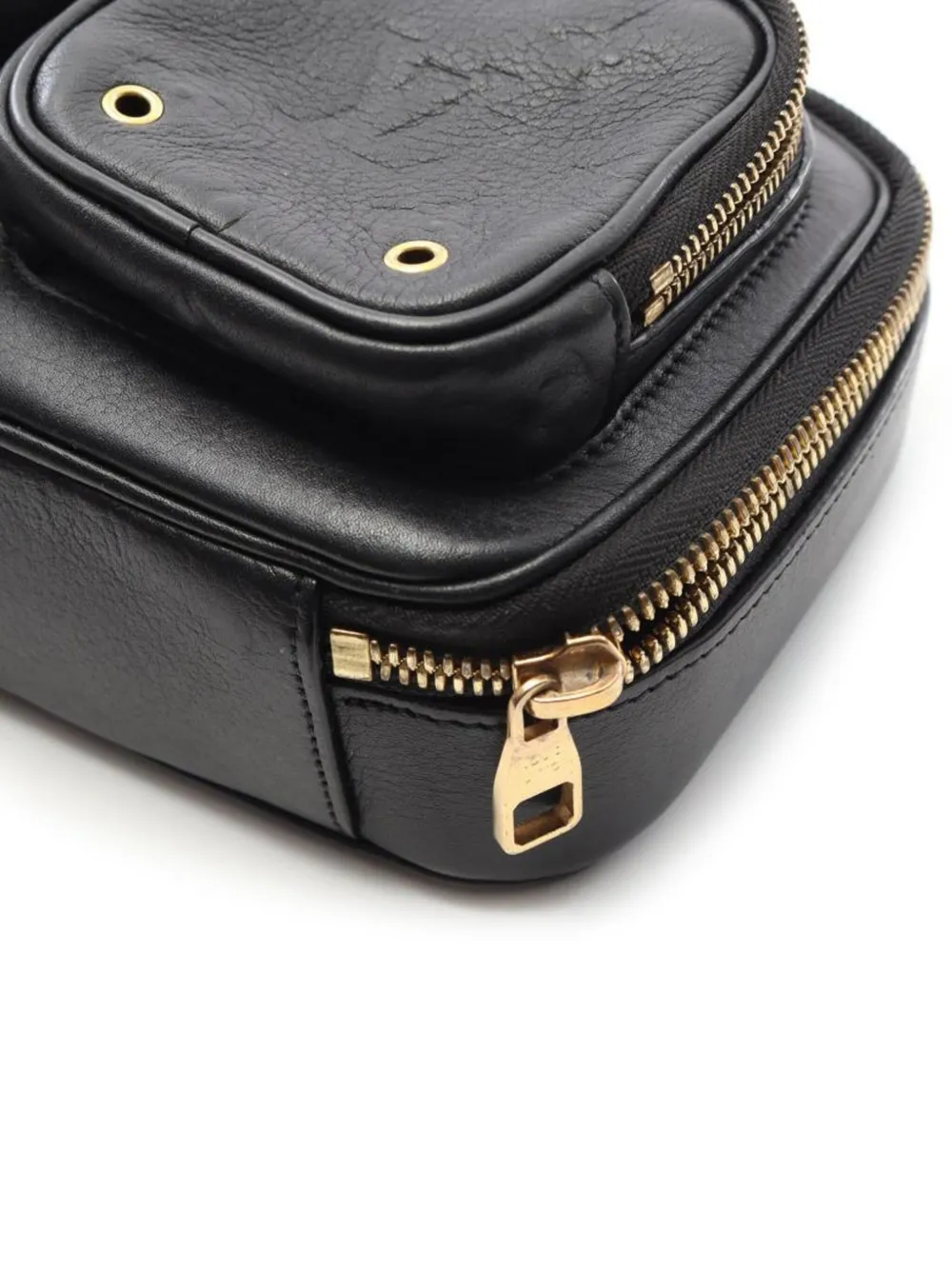 Pre-owned Louis Vuitton Utility Crossbody Bag In Black