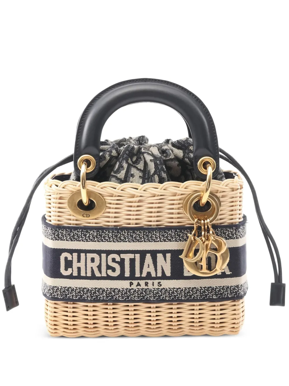 Christian Dior Pre-Owned Lady Dior bucket bag - ニュートラル Christian Dior Pre-Owned Lady Dior bucket bag - ニュートラル